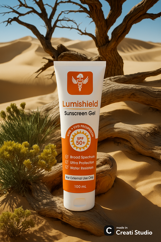 Lumishield sunscreen SPF+50 (UVA & UVB)