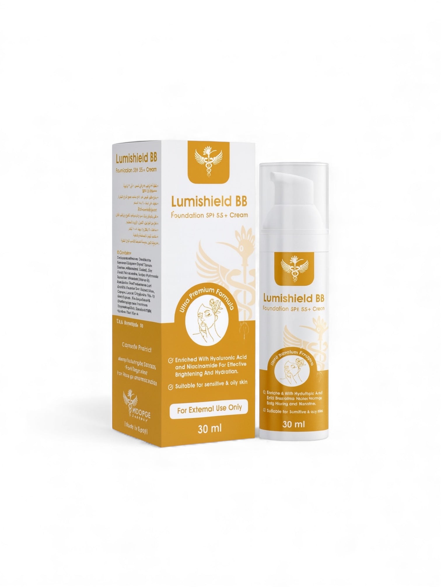 Lumishield BB Foundation SPF 35+ - Hoopoe Pharma