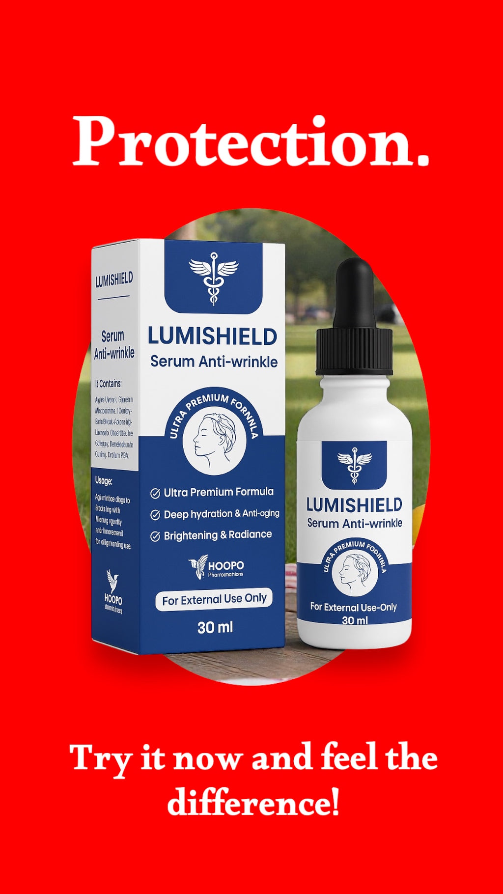 Lumishield Serum Antiwrinkle - Hoopoe Pharma