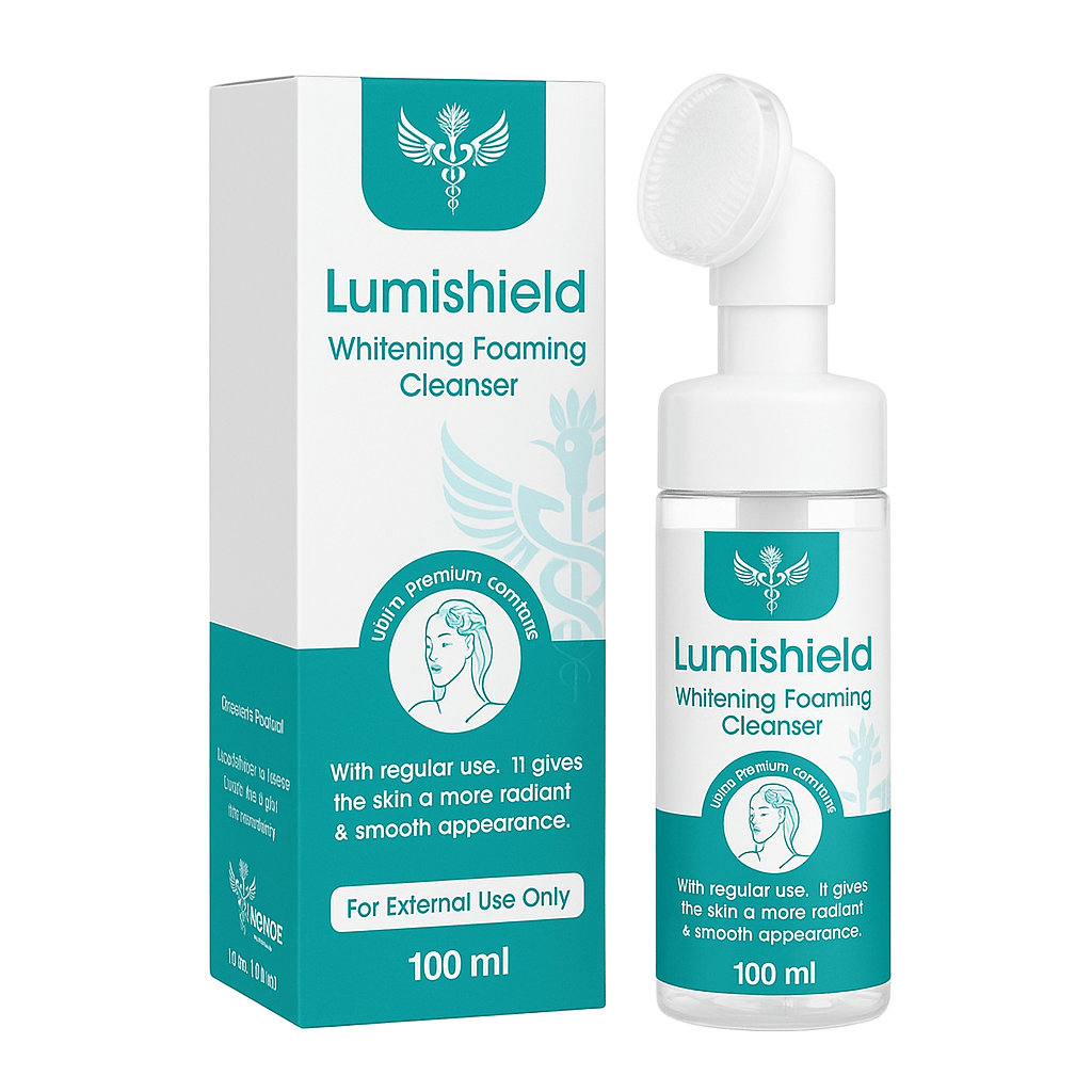Lumishield whitening Foaming Cleanser - Hoopoe Pharma