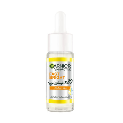 Garnier skinactive fast bright 30x vitamin c & niacinamide anti dark spot serum 15ml