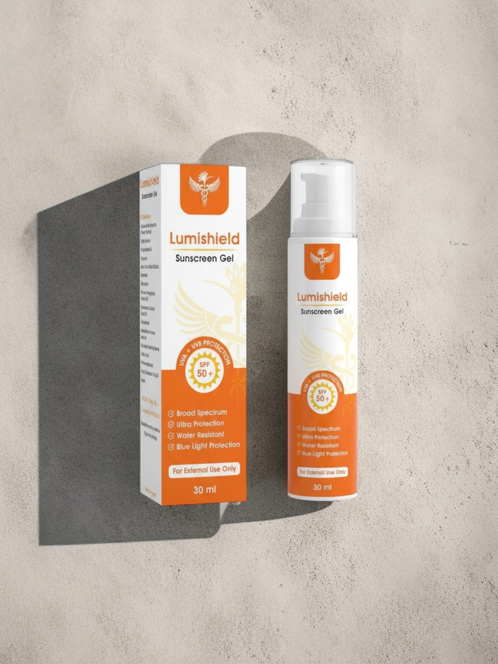 Lumishield sunscreen SPF 50+ (UVA & UVB) - Hoopoe Pharma