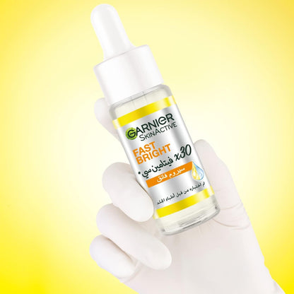 Garnier skinactive fast bright 30x vitamin c & niacinamide anti dark spot serum 15ml