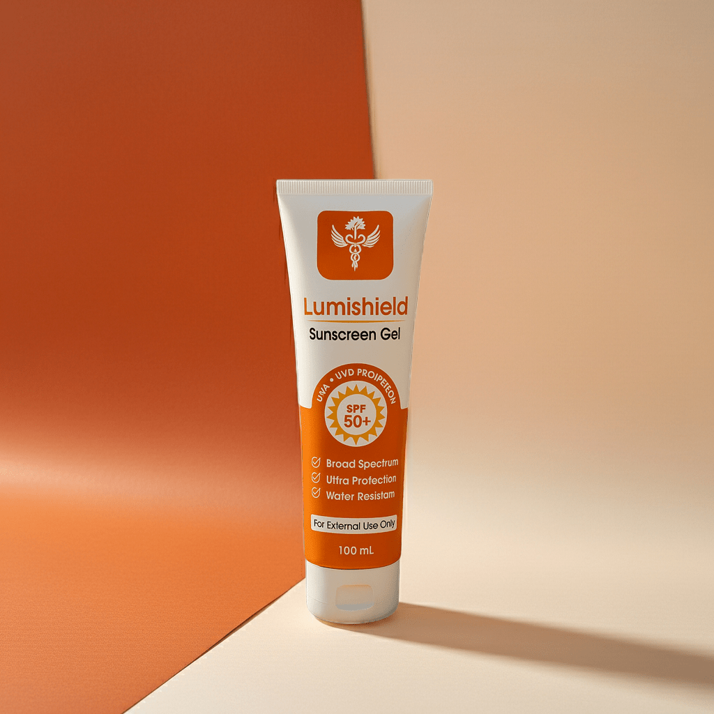 Lumishield sunscreen SPF 50+ (UVA & UVB) - Hoopoe Pharma
