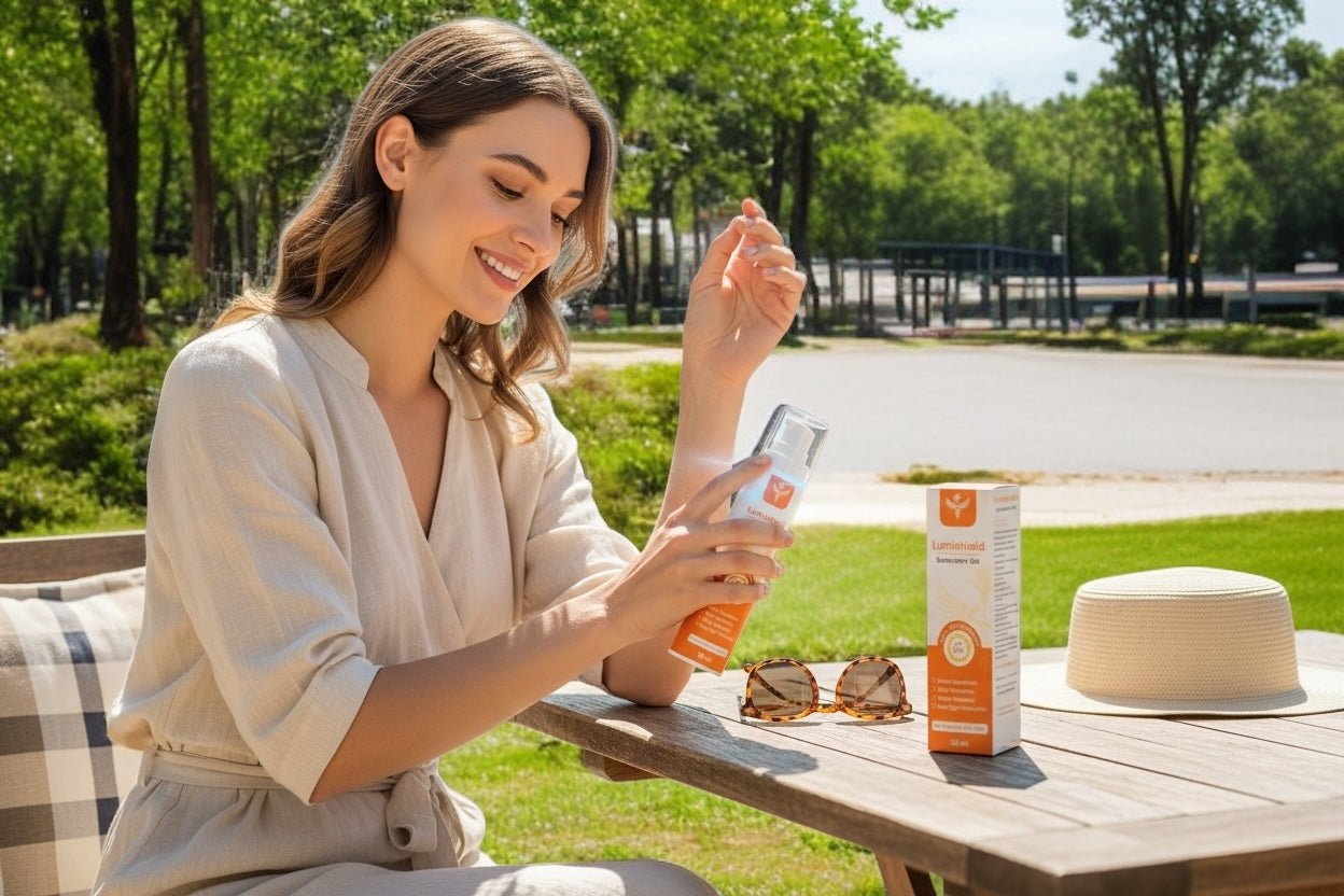 Lumishield sunscreen SPF 50+ (UVA & UVB) - Hoopoe Pharma