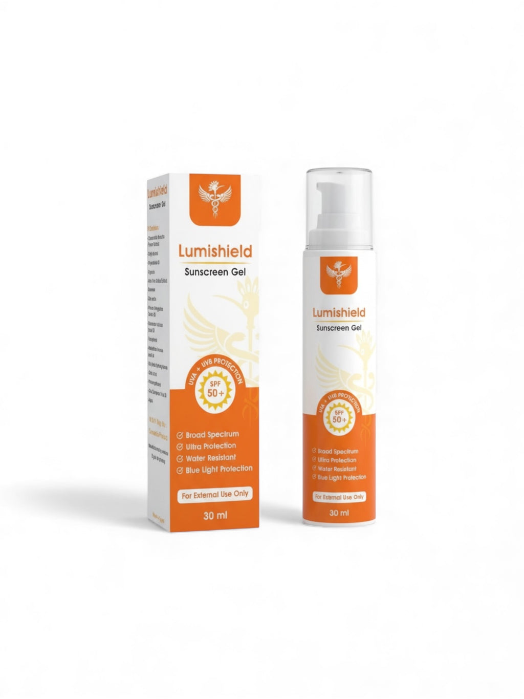 Lumishield sunscreen SPF 50+ (UVA & UVB) - Hoopoe Pharma