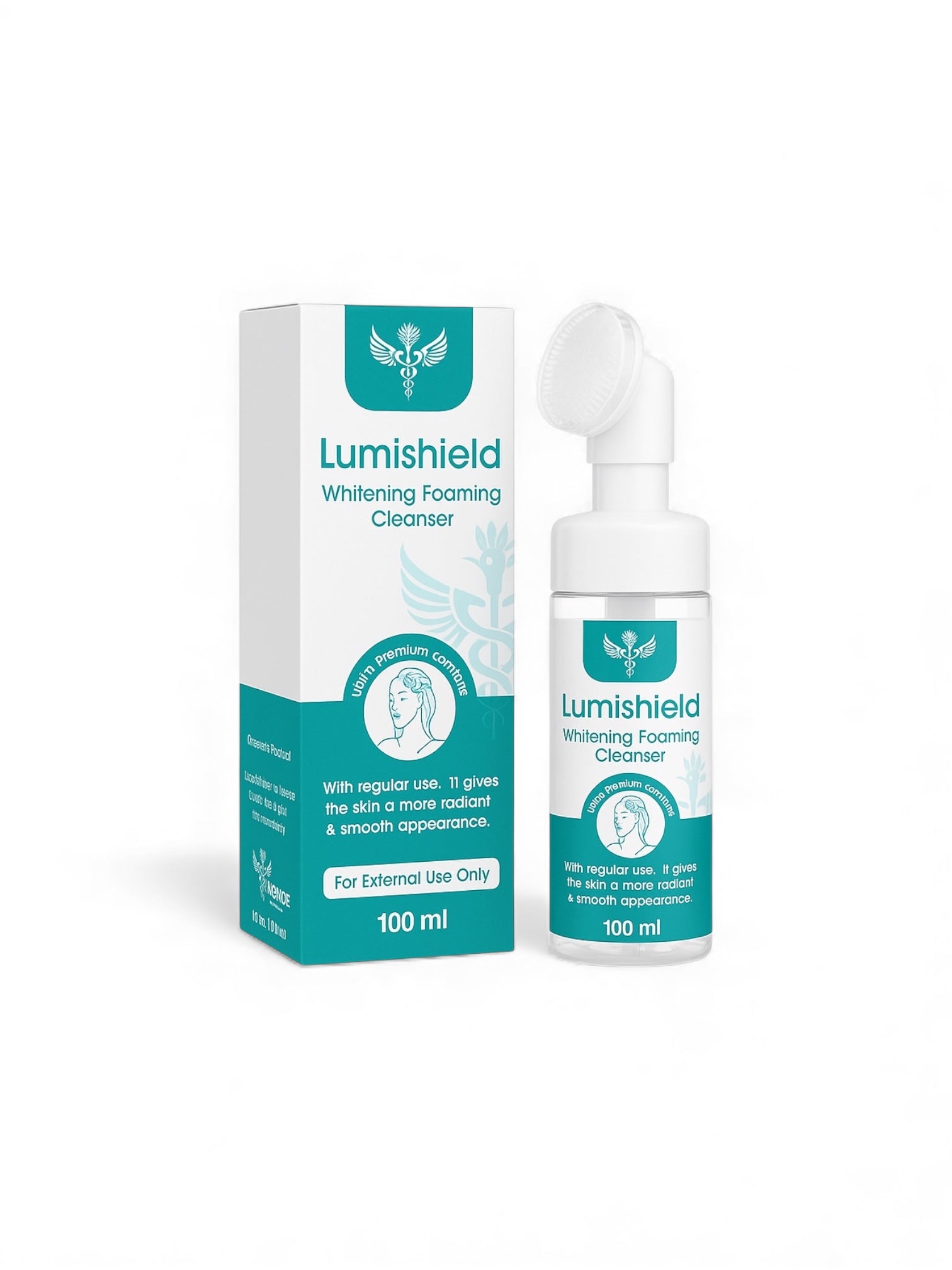 Lumishield whitening Foaming Cleanser - Hoopoe Pharma