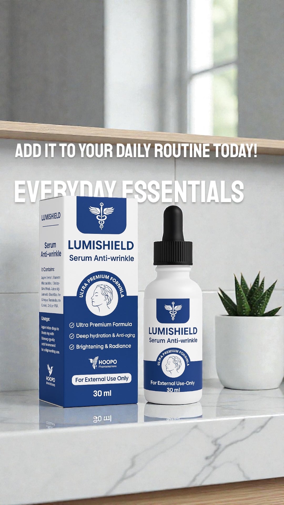 Lumishield Serum Antiwrinkle - Hoopoe Pharma