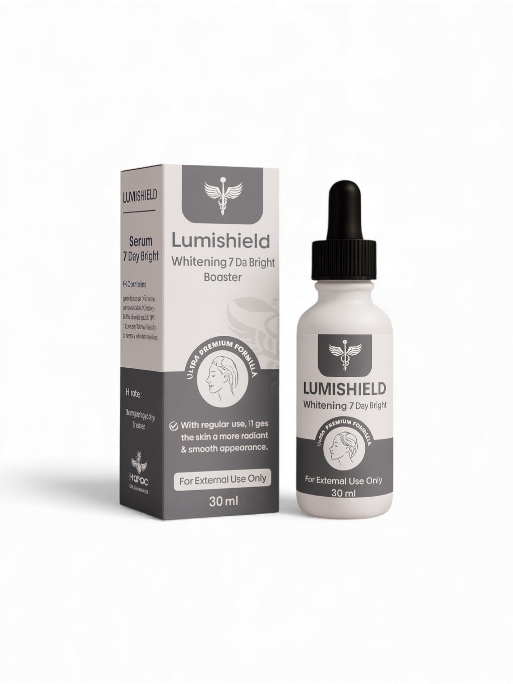 Lumishield whitening Serum 7 Day Bright Booster - Hoopoe Pharma