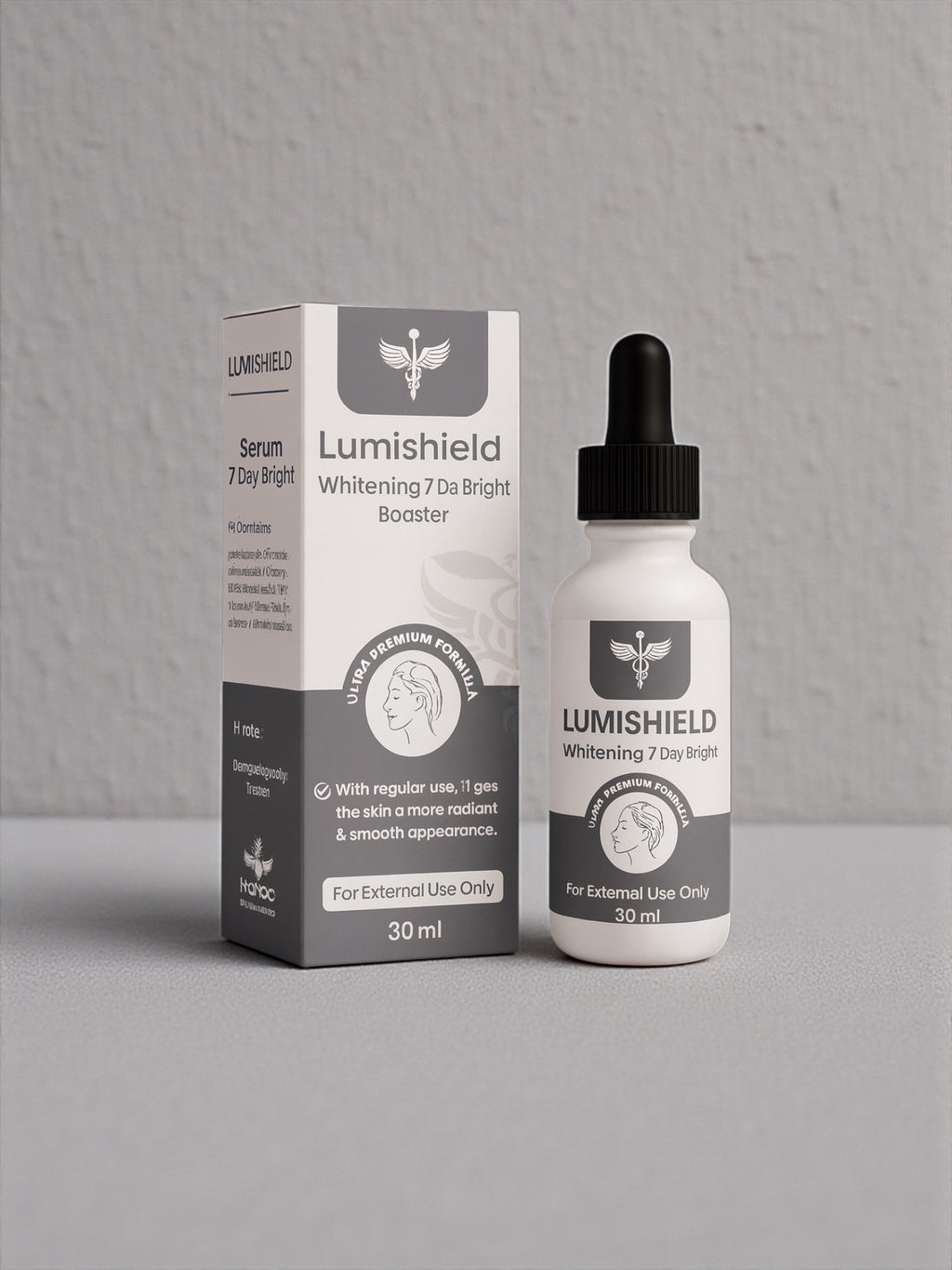 Lumishield whitening Serum 7 Day Bright Booster - Hoopoe Pharma